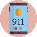 911, cellphone, device, emergency number, mobile, phone