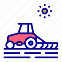tractor, vehicle, agriculture, farming, farm, transport, transportation, construction, truck