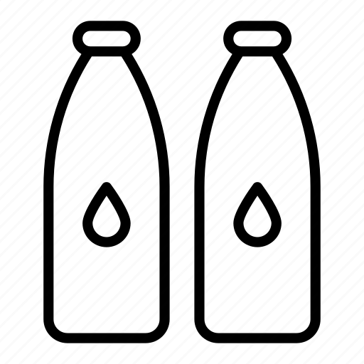 Milk bottle, milk, bottle, drink, food, baby, baby-bottle icon - Download on Iconfinder