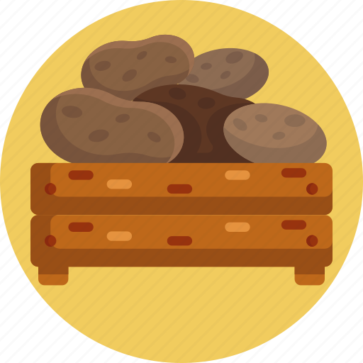 Farming, eat, food, potatoes, harvest icon - Download on Iconfinder