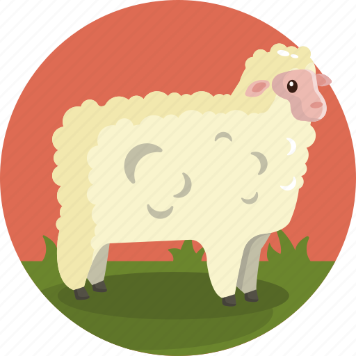 Farming, animal, farm, sheep icon - Download on Iconfinder