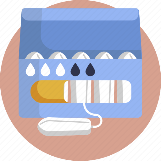 Feminine, hygiene, tampon, tampons, menstruation, menstrual, period icon - Download on Iconfinder