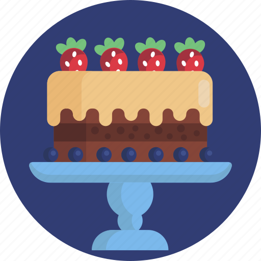 Food, cake, sweet, dessert, fruit icon - Download on Iconfinder