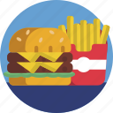 food, burger, french fries, fast food 