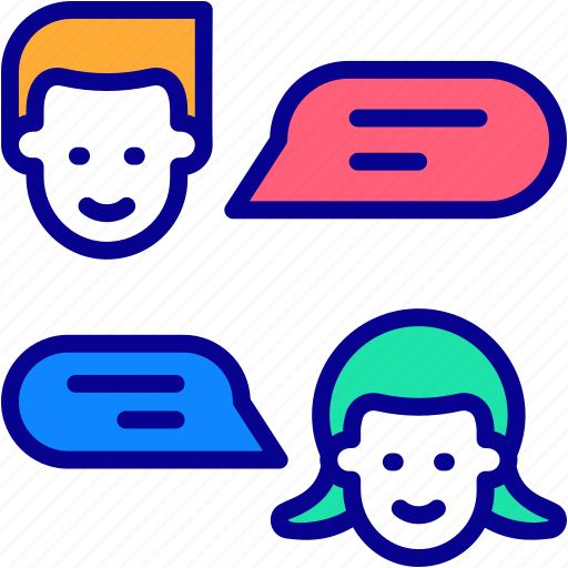 Talking, communication, man, business, people, conversation, male icon - Download on Iconfinder