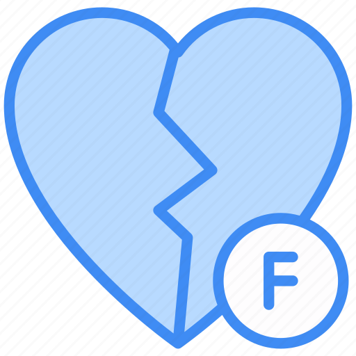 Broken heart, heart, love, broken, valentine, romance, breakup icon - Download on Iconfinder