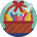 gifts, christmas, gift, holiday, basket