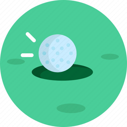 Golf, field, hole, golf ball, ball icon - Download on Iconfinder