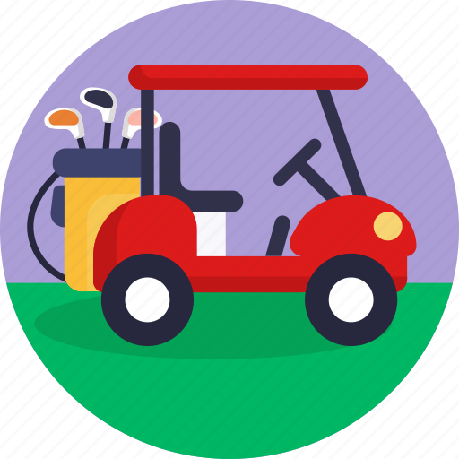 Golf bag, club, sports, golf stick, golf cart, sports cart, golf car icon - Download on Iconfinder