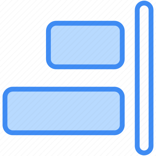 Right align, alignment, align, right, text, align-right, right-alignment icon - Download on Iconfinder