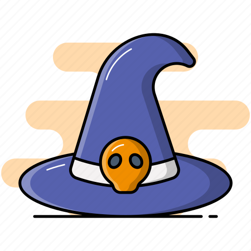 Witch hat, magic, wizard, cap, scary, witch craft, spooky icon - Download on Iconfinder