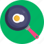 kitchen, tools, frying pan, egg, breakfast 