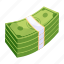 banknotes, money stack, paper money, cash stack, paper currency 