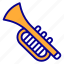 trumpet, music, instrument, musical-instrument, horn, sound, musical, music-instrument, megaphone 