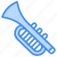 trumpet, instrument, musical-instrument, horn, sound, musical, music-instrument, megaphone, bullhorn 