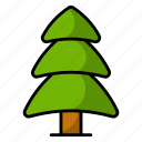 christmas tree, tree, new year, natural, decoration, christmas, pine tree icon
