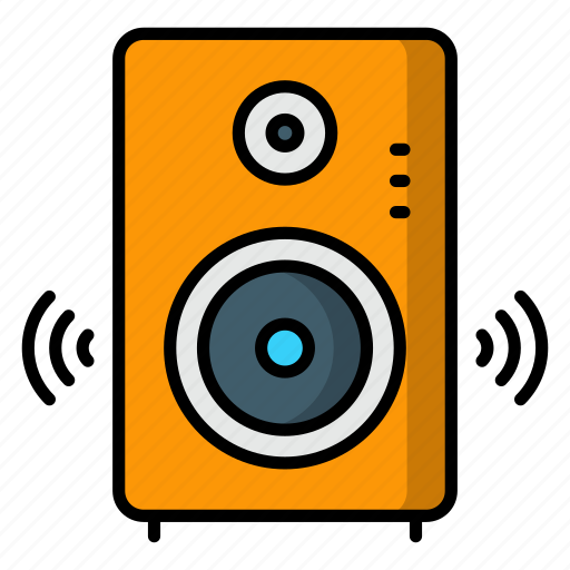 Woofer, speaker, bluetooth speaker, music, speaker box, music system, appliance icon icon - Download on Iconfinder