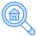 search, home, house, magnifier, document, web, magnifying, glass, seo, find