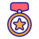 medal, award, winner, badge, achievement, prize, reward, trophy, champion