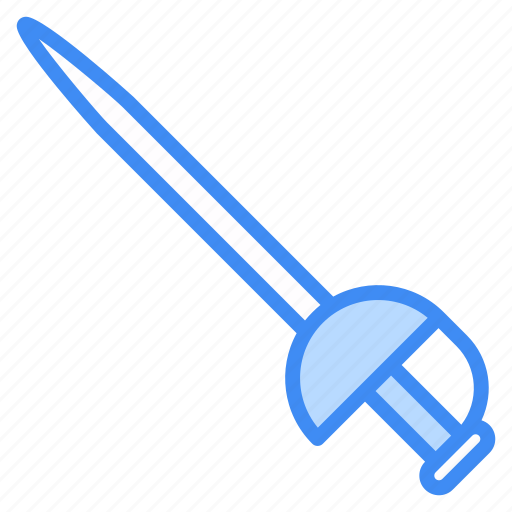 Fencing, sport, sword, game, fence, fight, sports icon - Download on Iconfinder