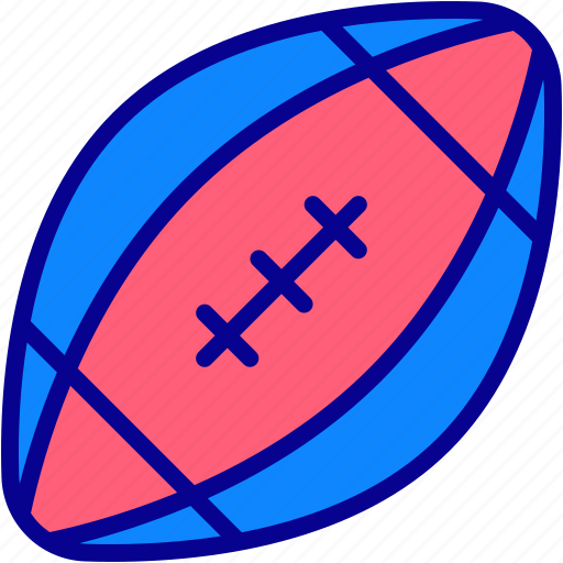Rubgy ball, sport, ball, rugby, rugby-ball, sport game, quanco icon - Download on Iconfinder