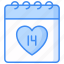 valentine day, calendar, date, event, february, marriage, romantic, valentine icons 