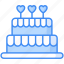 wedding cake, birthday, cake, food, sweet, wedding, desert icon 