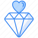 diamond, gem, jewel, jewelry, treasure, wealth icons