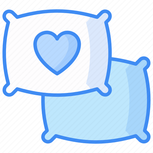 Pillow, card, heart, invitation, invite, love, valentine icons icon - Download on Iconfinder