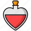 love potion, feelings, love, potion, romantic, valentines, valentines day icons 