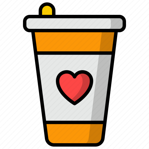 Coffee, feelings, love, romantic, valentines, valentines day icons icon - Download on Iconfinder
