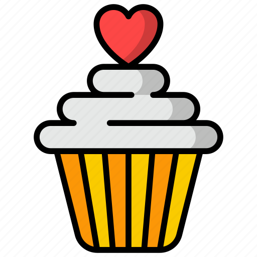Cupcake, dessert, bakery, birthday, party, sweet, food icons icon - Download on Iconfinder
