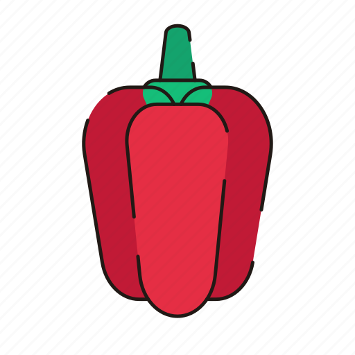 Vegetable, bell, pepper, vege icon - Download on Iconfinder