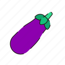 vegetable, eggplant, egg plant