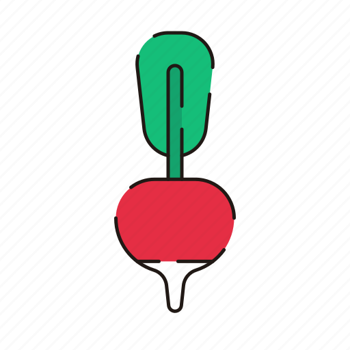 Vegetable, radish, vege, organic icon - Download on Iconfinder