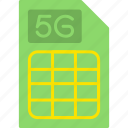 sim, card, connection, fast, generation, internet, network, icon