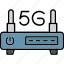 router, connection, fast, generation, internet, modem, network, icon 