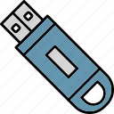 flash, drive, data, memory, storage, thumb, usb, icon