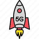 rocket, launch, marketing, promote, release, startup, icon