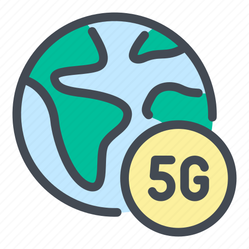 5g, network, internet, globe, world, worldwide icon - Download on Iconfinder