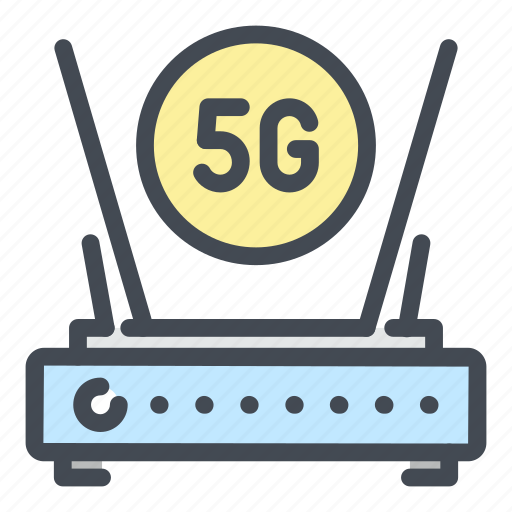 5g, network, internet, wifi, modem, router icon - Download on Iconfinder