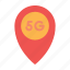 location, pin, 5g, internet, connection 