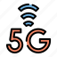 5g, signal, internet, network 