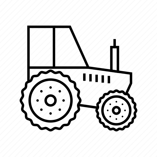 Tractor, shipping, truck, vehicle icon - Download on Iconfinder