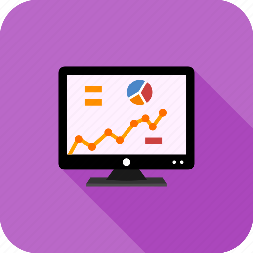 Chart, graph, statistics, lcd icon - Download on Iconfinder