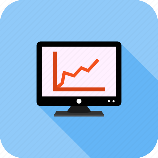 Graph, statistics, chart, lcd icon - Download on Iconfinder