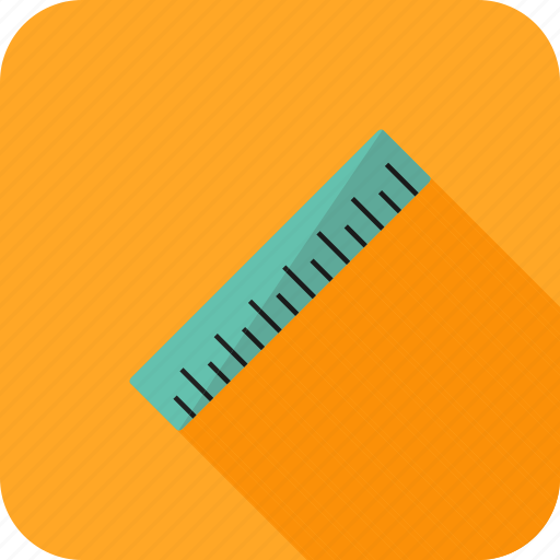 Ruler, measure, scale, stationery icon - Download on Iconfinder