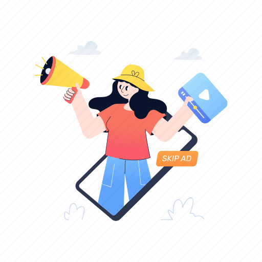Shopping girl, shopping bucket, shopping basket, grocery, purchase illustration - Download on Iconfinder