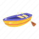 rowing boat, boat, paddle boat, watercraft, water transport