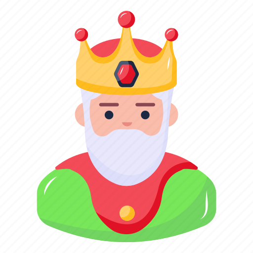 Sovereign, king, emperor, royal person, game character icon - Download on Iconfinder